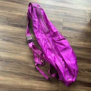 Lululemon Purple Yoga Mat Carrier Sling Bag